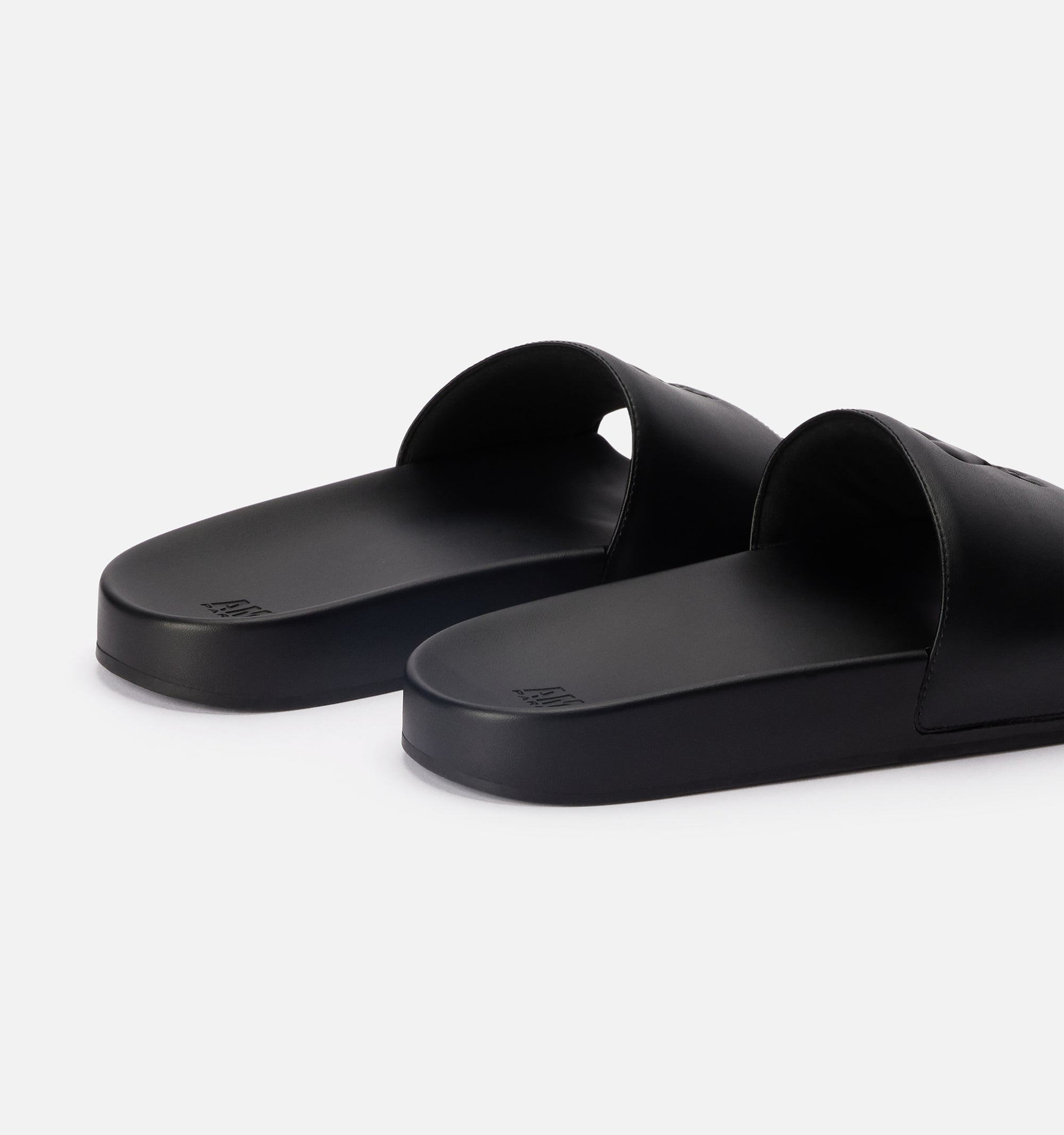 Mules Ami de Cœur avec logo - Black