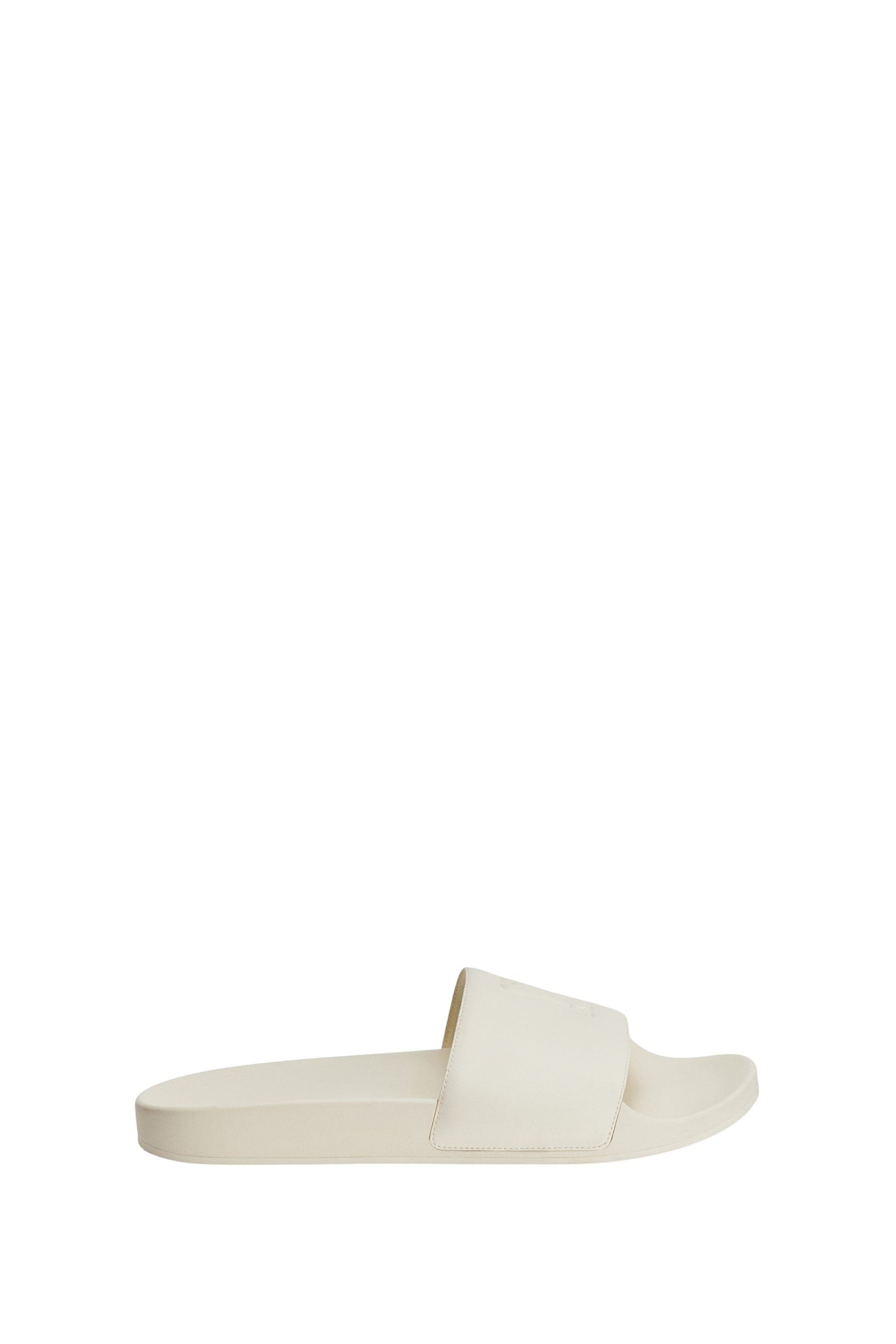 Mules Ami de Cœur avec logo - Off White
