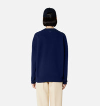 Sweatshirt Ami Paris à col rond - Nautic Blue