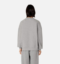 Sweatshirt Cœur Sacré à col rond - Heather Grey