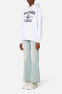 Sweat à capuche Ami Paris - White