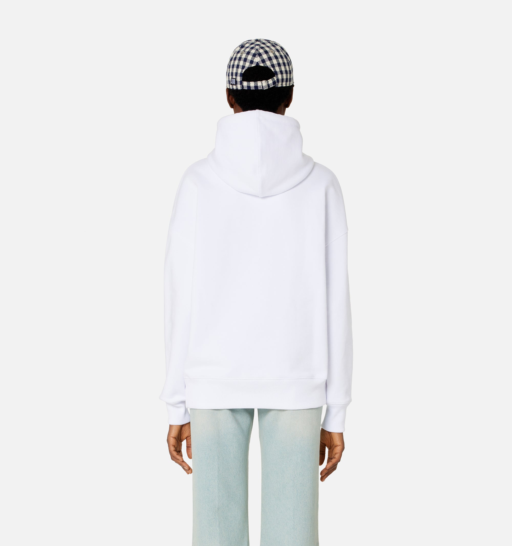 Sweat à capuche Ami Paris - White