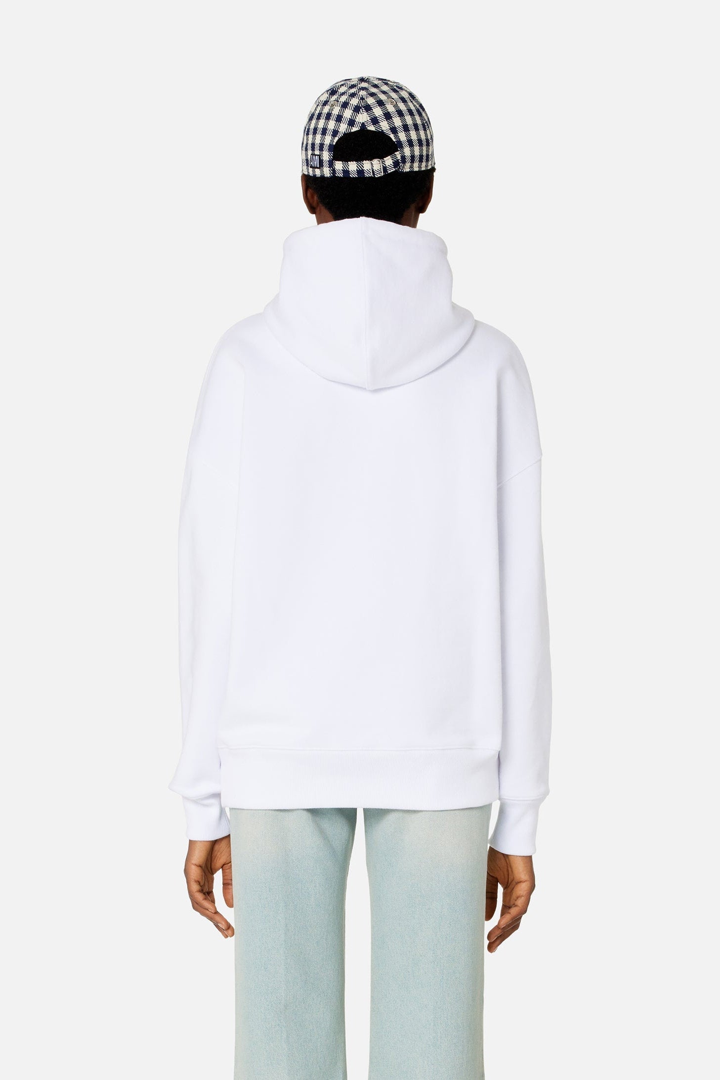 Sweat à capuche Ami Paris - White