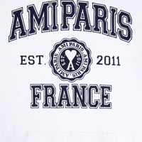 Sweat à capuche Ami Paris - White