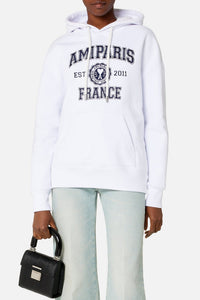 Sweat à capuche Ami Paris - White