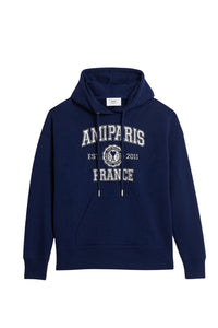 Sweat à capuche Ami Paris - Nautic Blue