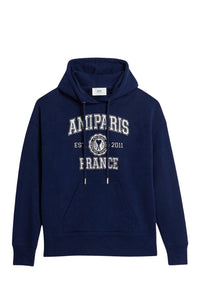 Sweat à capuche Ami Paris - Nautic Blue
