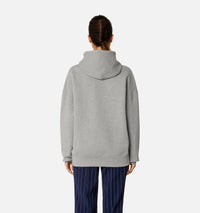 Sweat à capuche Cœur Sacré - Heather Grey