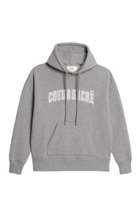 Sweat à capuche Cœur Sacré - Heather Grey