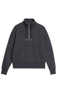 Sweatshirt Ami de Cœur zippé - Stone Grey