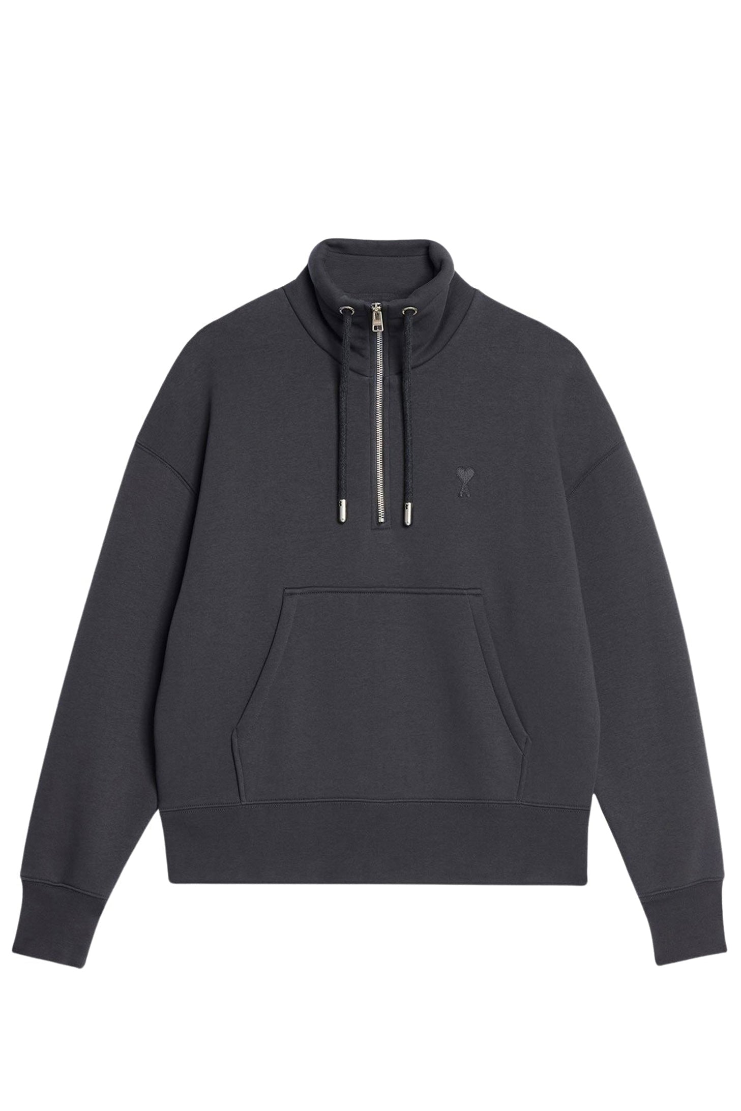 Sweatshirt Ami de Cœur zippé - Stone Grey