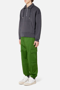 Sweatshirt Ami de Cœur zippé - Stone Grey