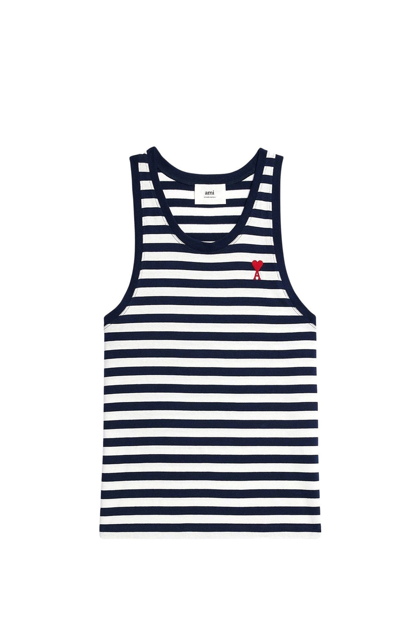 Débardeur Ami de Cœur à rayures - Nautic Blue & Natural White