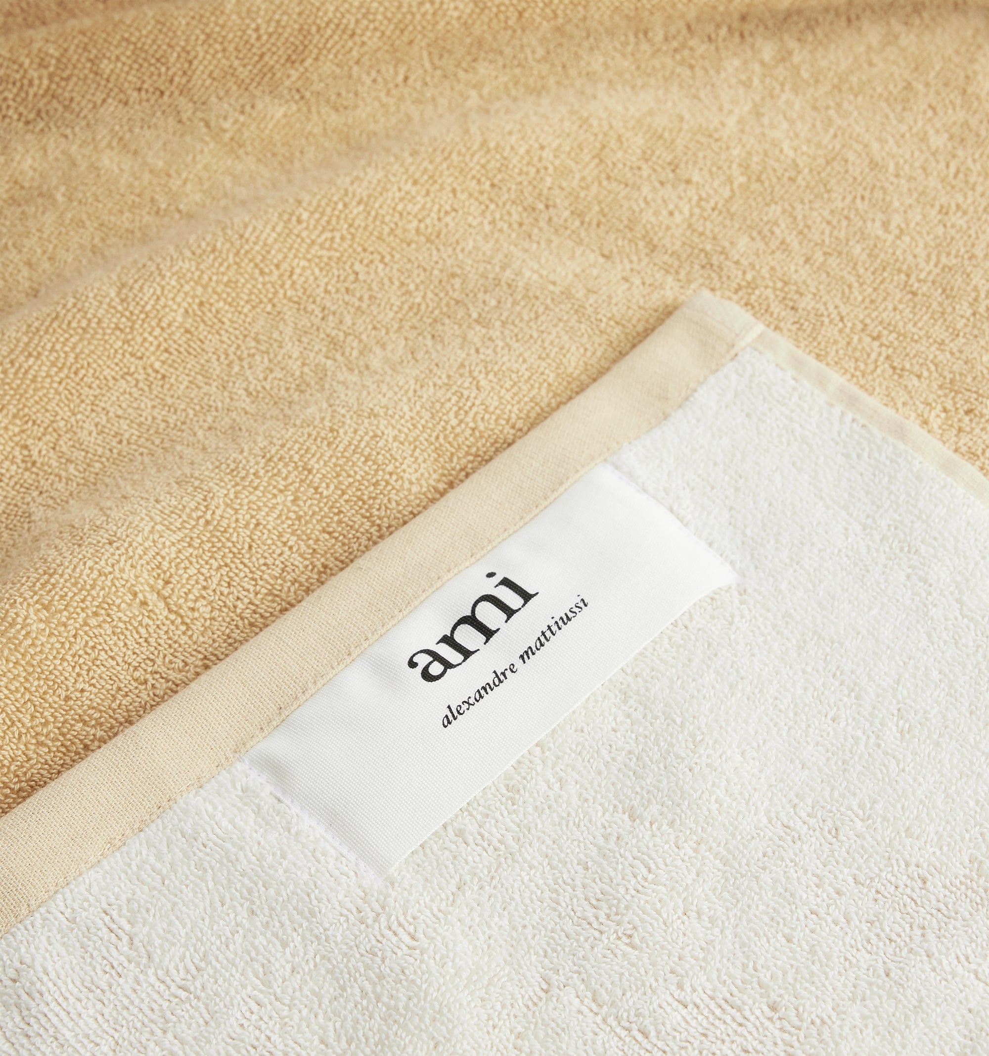 Serviette de bain Ami de Cœur - Vanilla & Natural White
