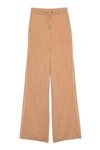 Bahia trousers in wool and cashmere - Dune