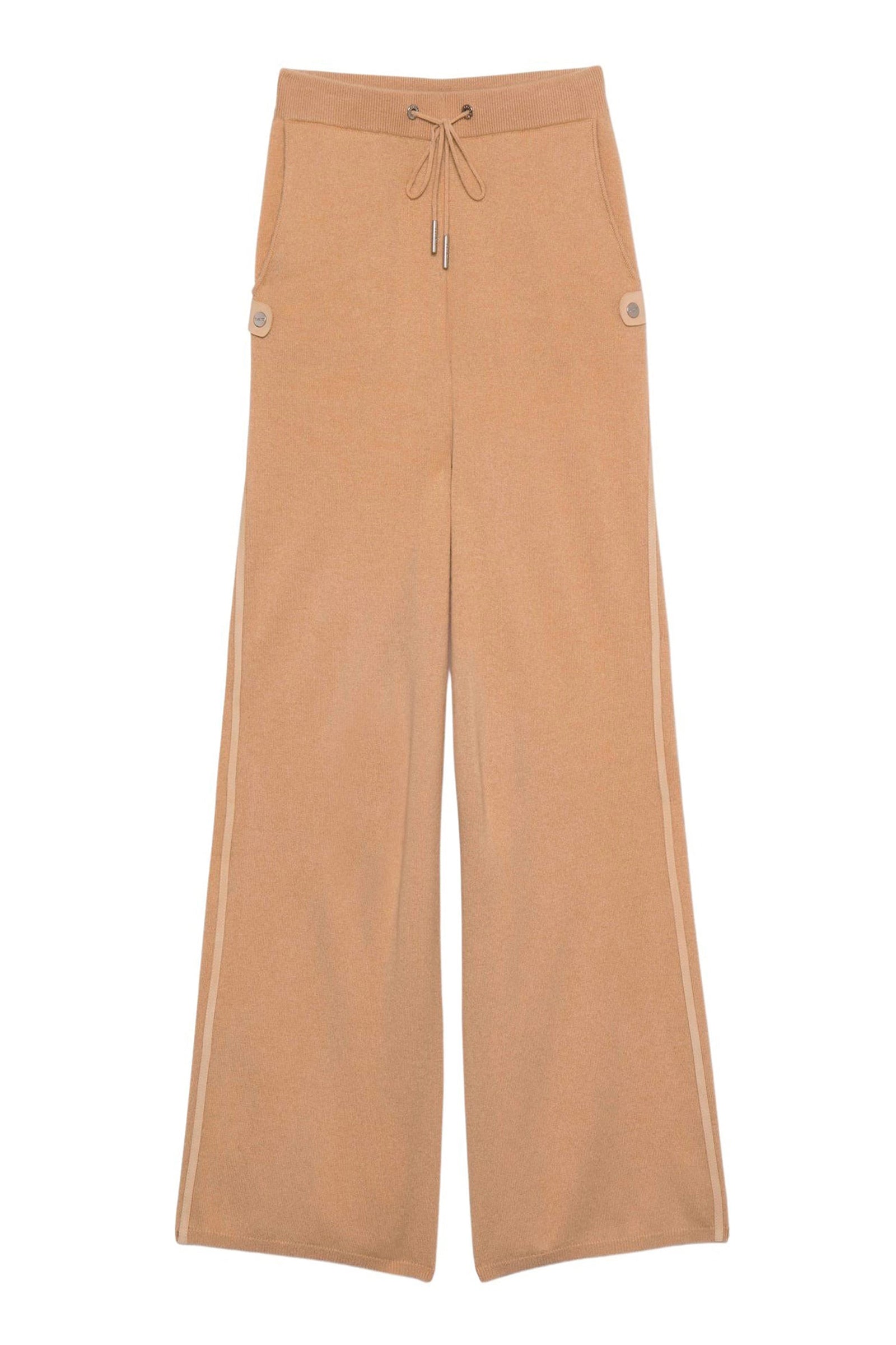 Bahia trousers in wool and cashmere - Dune