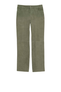 1 QTY NEW PANTALON EN CUIR VELOURS