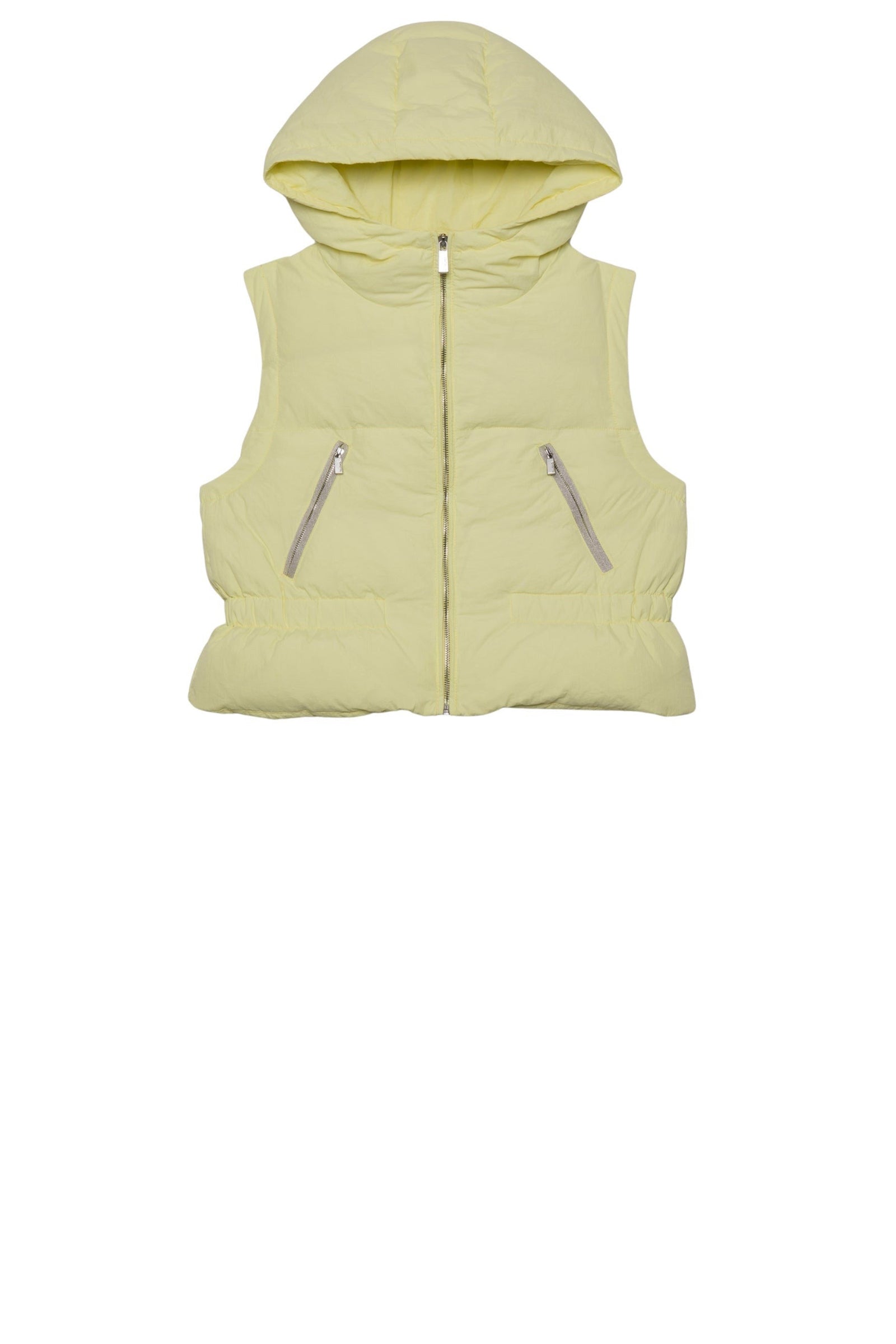 Doudoune Diala courte sans manches - Limonade
