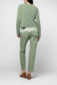 11 QTY RELIQUAT ST 7% QTY VENDU 1/15 GILET CACHEMIRE AVEC LACAGE