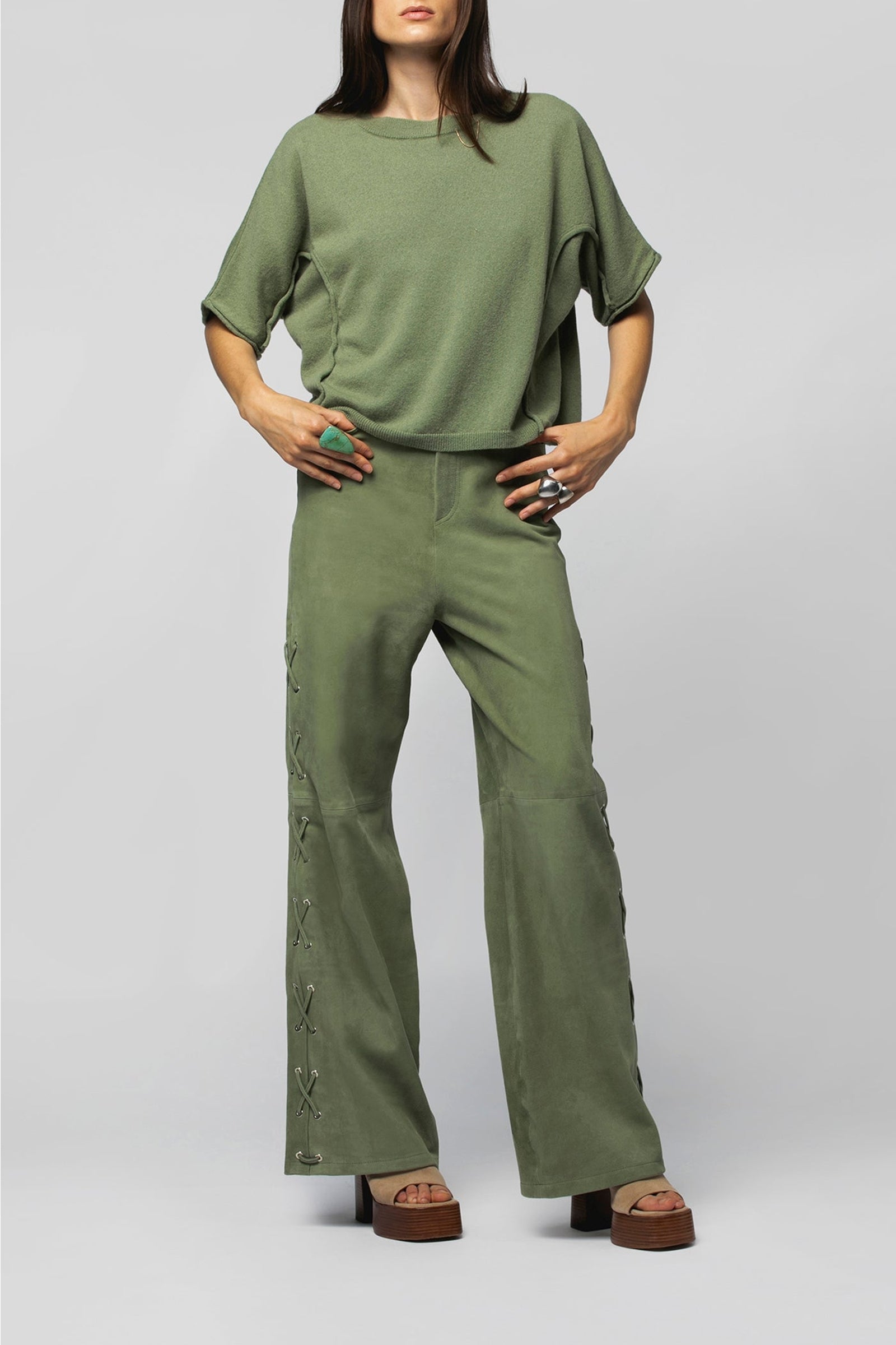 Penda loose cashmere jumper - Almond