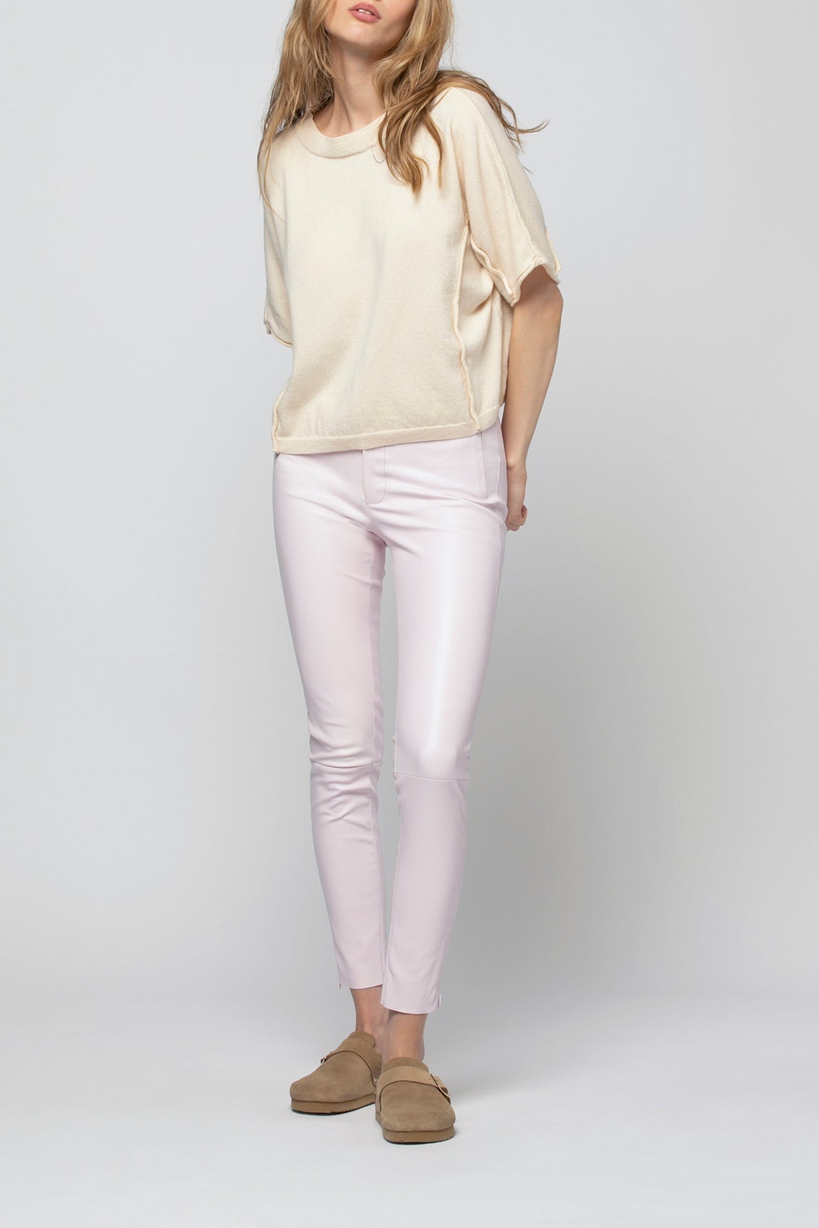 Penda loose cashmere jumper - Linen
