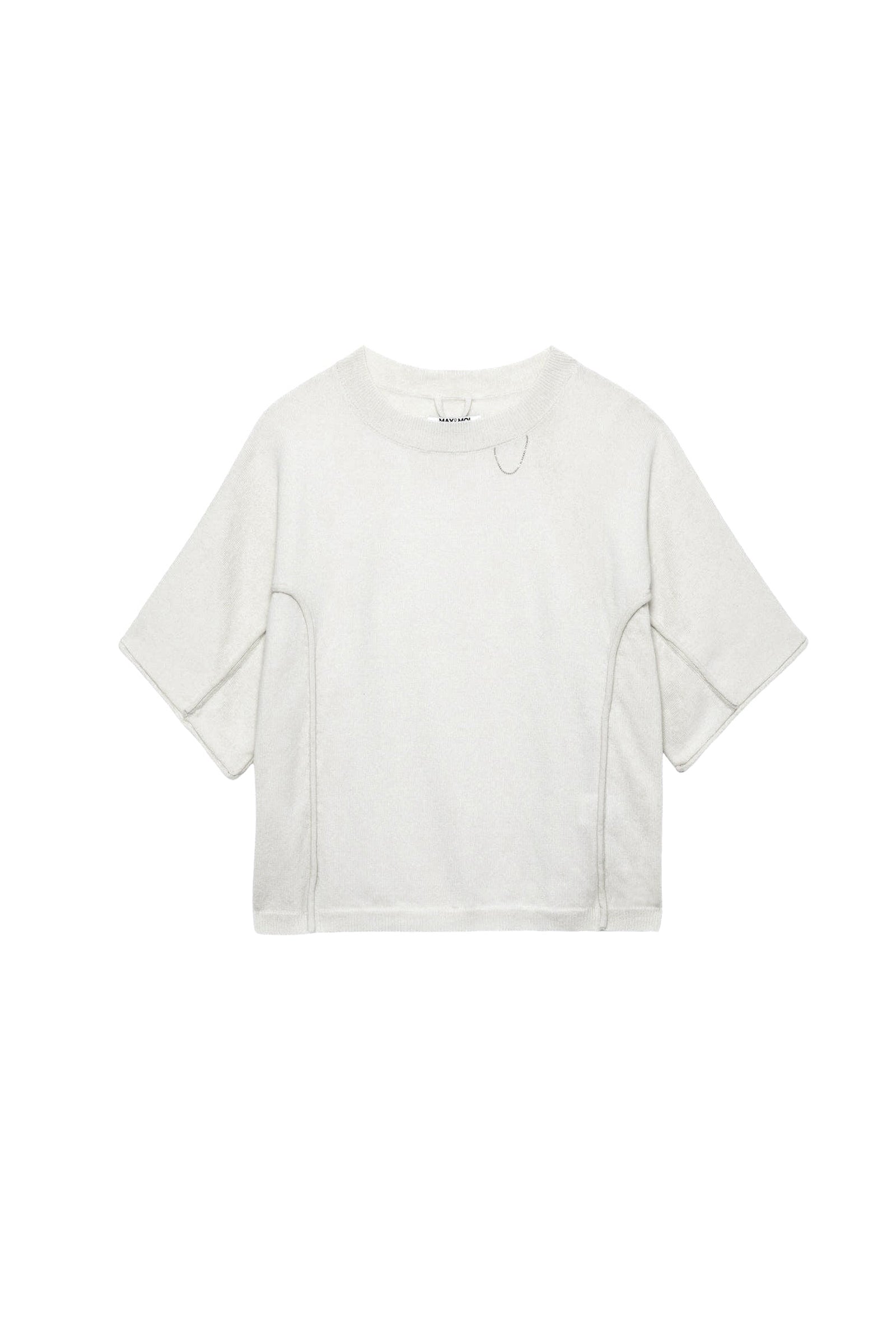 Penda loose cashmere jumper - White