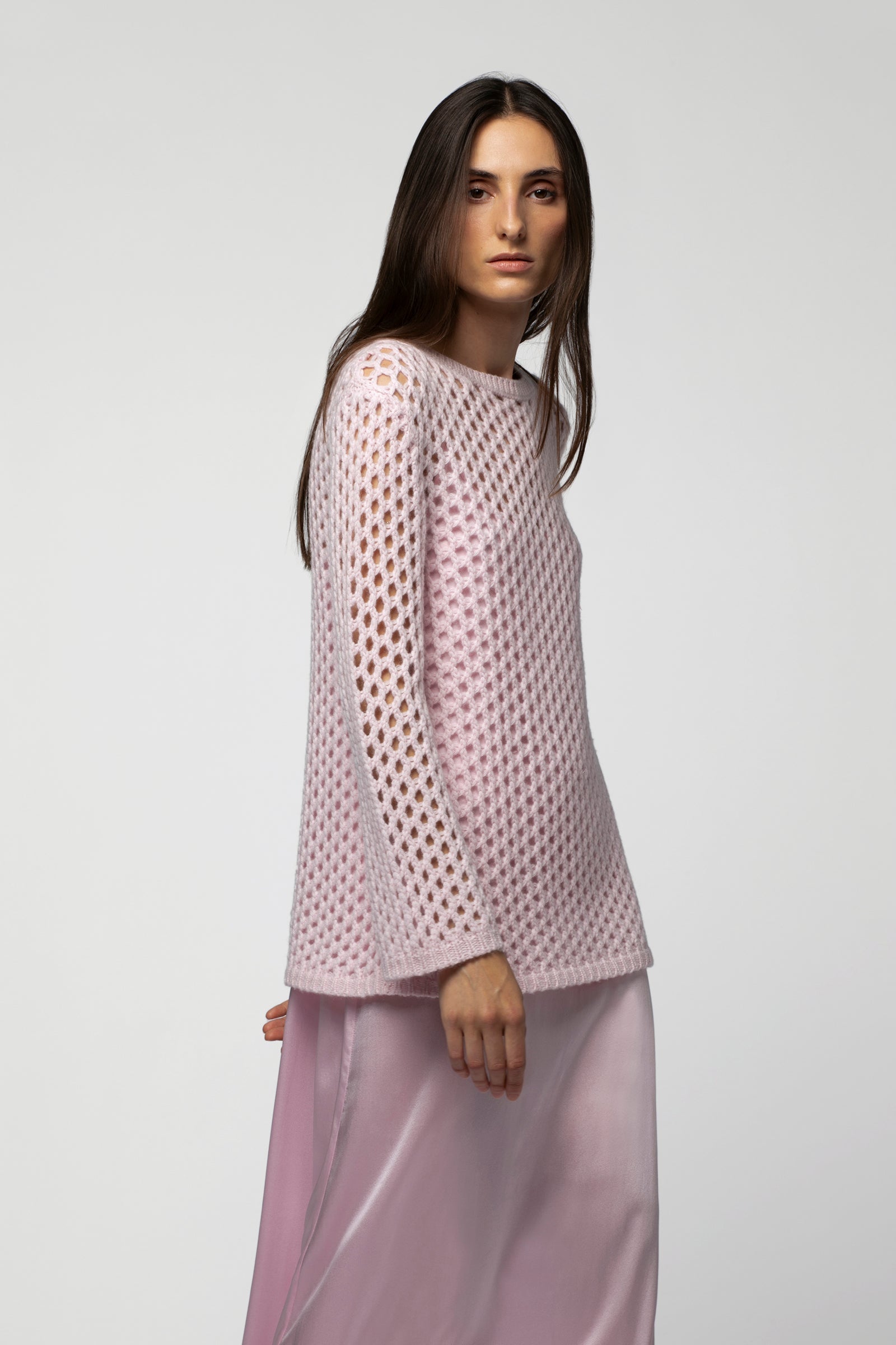 1 QTY RELIQUAT ST 100% QTY VENDU 1/1 PULL MAILLE AJOUREE