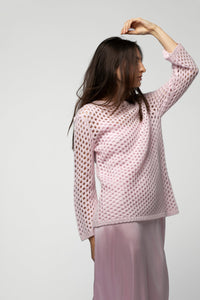 1 QTY RELIQUAT ST 100% QTY VENDU 1/1 PULL MAILLE AJOUREE