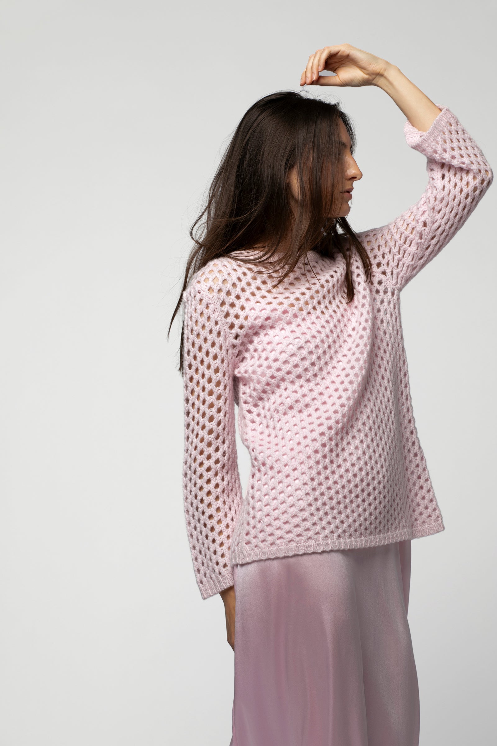 1 QTY RELIQUAT ST 100% QTY VENDU 1/1 PULL MAILLE AJOUREE