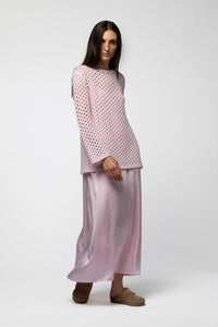 1 QTY RELIQUAT ST 100% QTY VENDU 1/1 PULL MAILLE AJOUREE