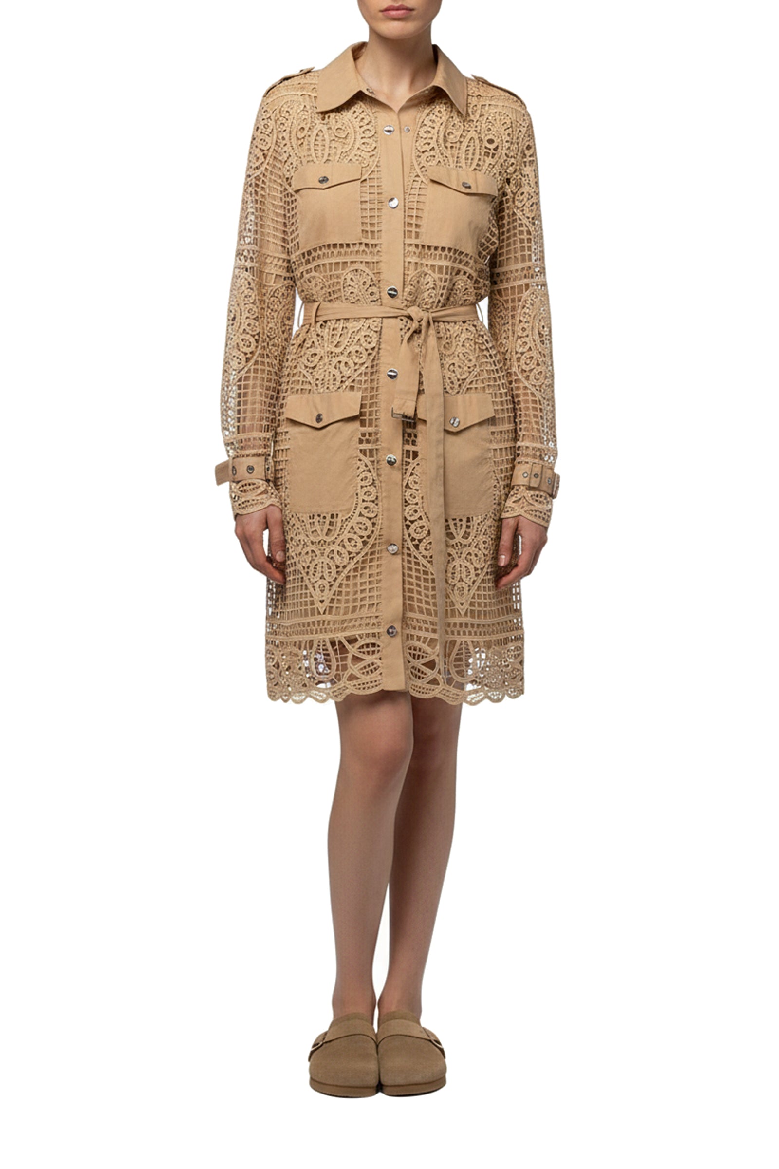 Roxa shirt dress, broderie anglaise - Dune