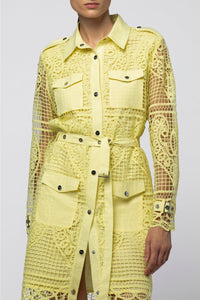 Roxa shirt dress, broderie anglaise - Lemonade