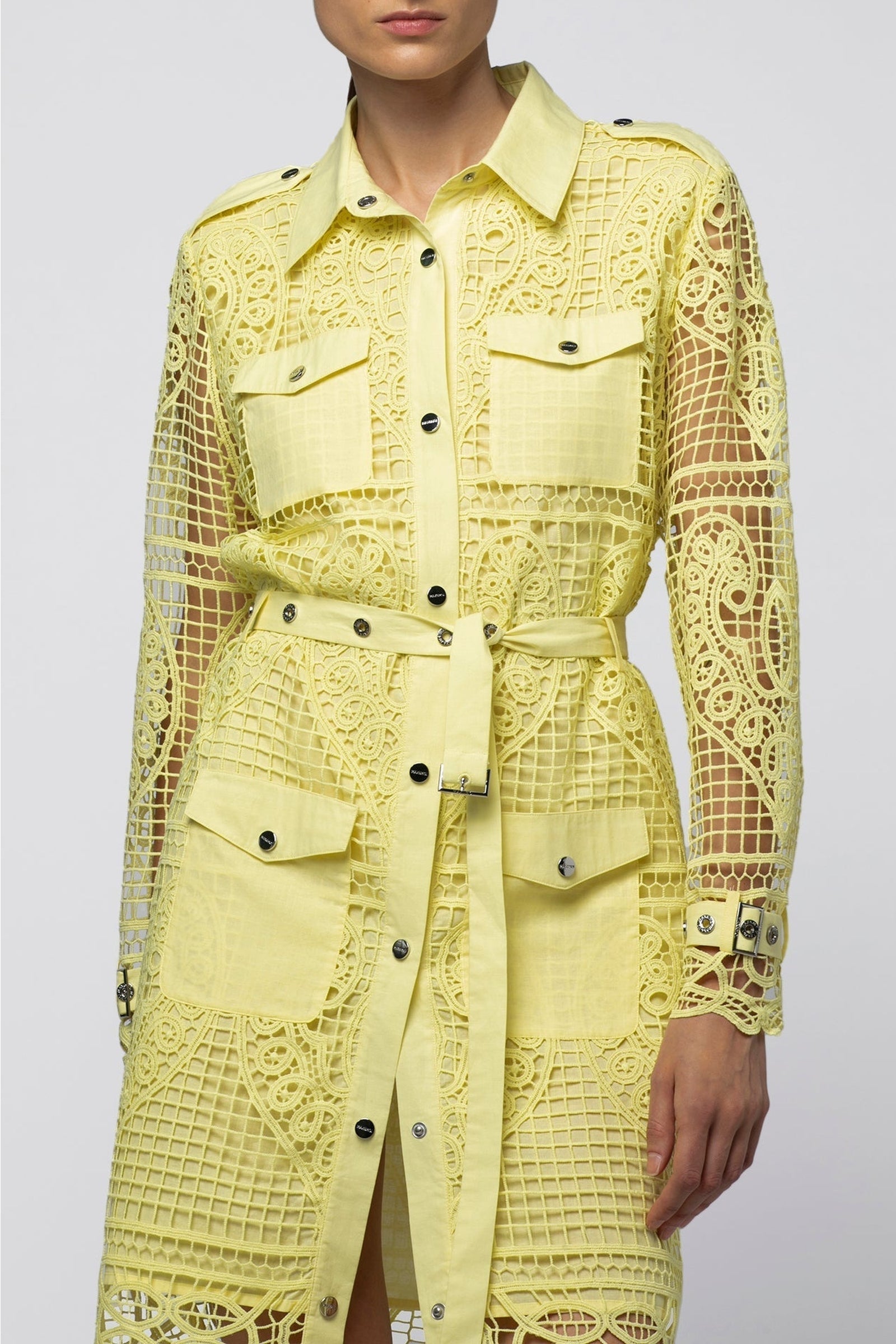 Roxa shirt dress, broderie anglaise - Lemonade