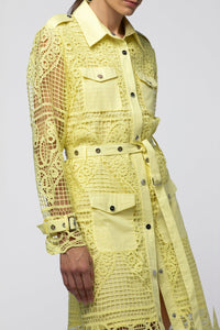 Roxa shirt dress, broderie anglaise - Lemonade