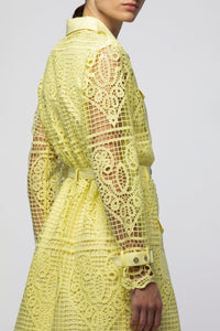 Roxa shirt dress, broderie anglaise - Lemonade