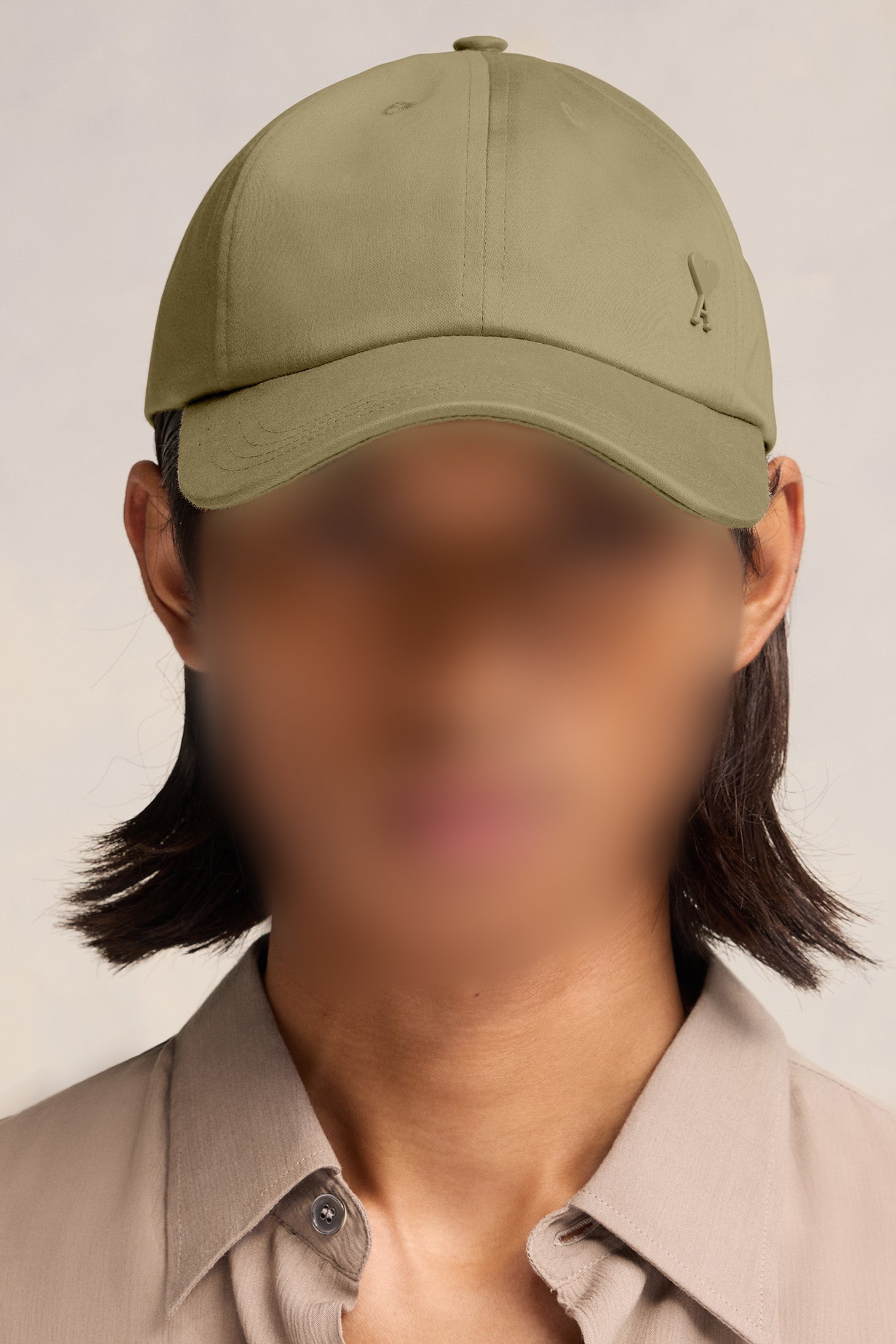 Casquette Ami de Cœur à rivet - Sage