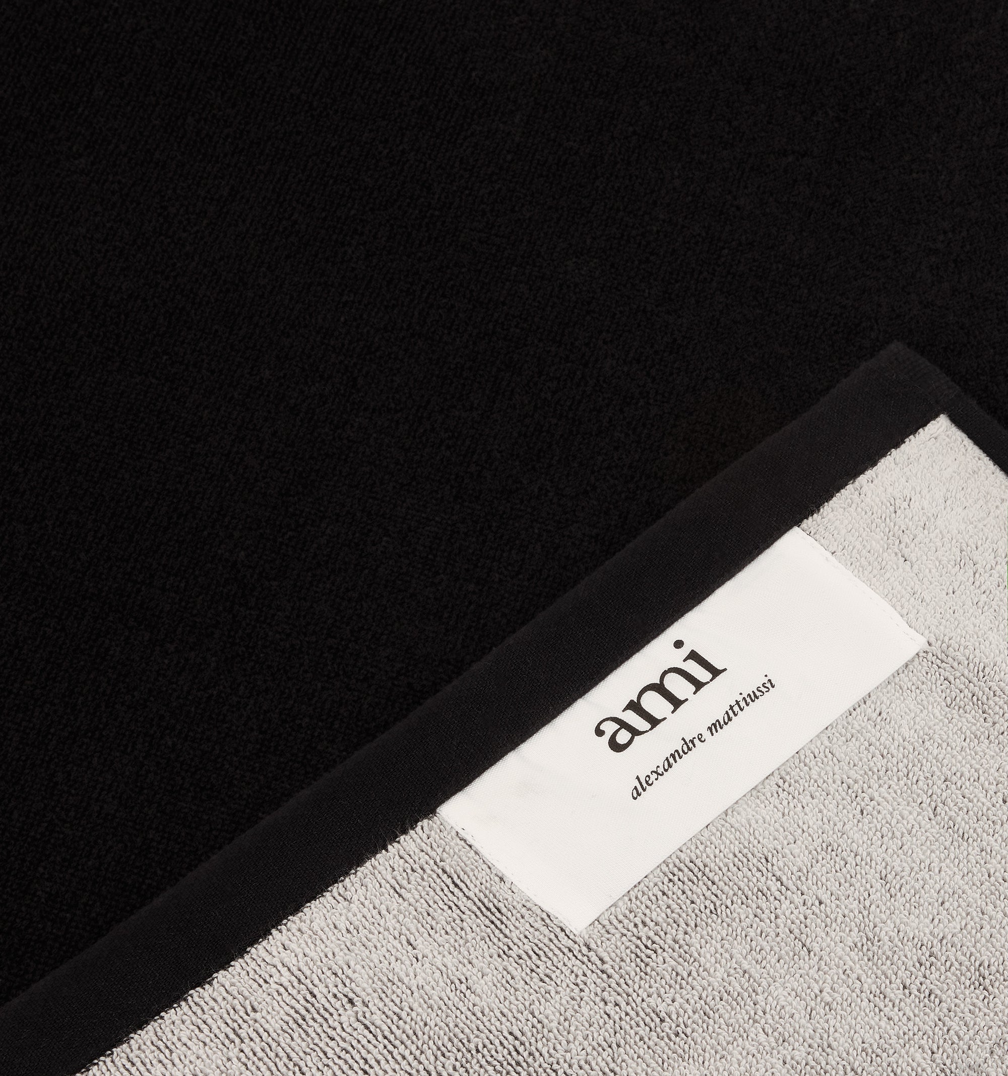 Serviette de bain Ami de Cœur - Chalk & Black