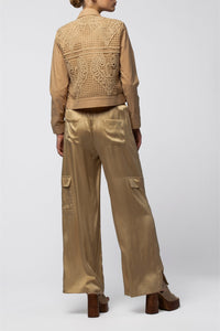 Virna short jacket, broderie anglaise - Dune