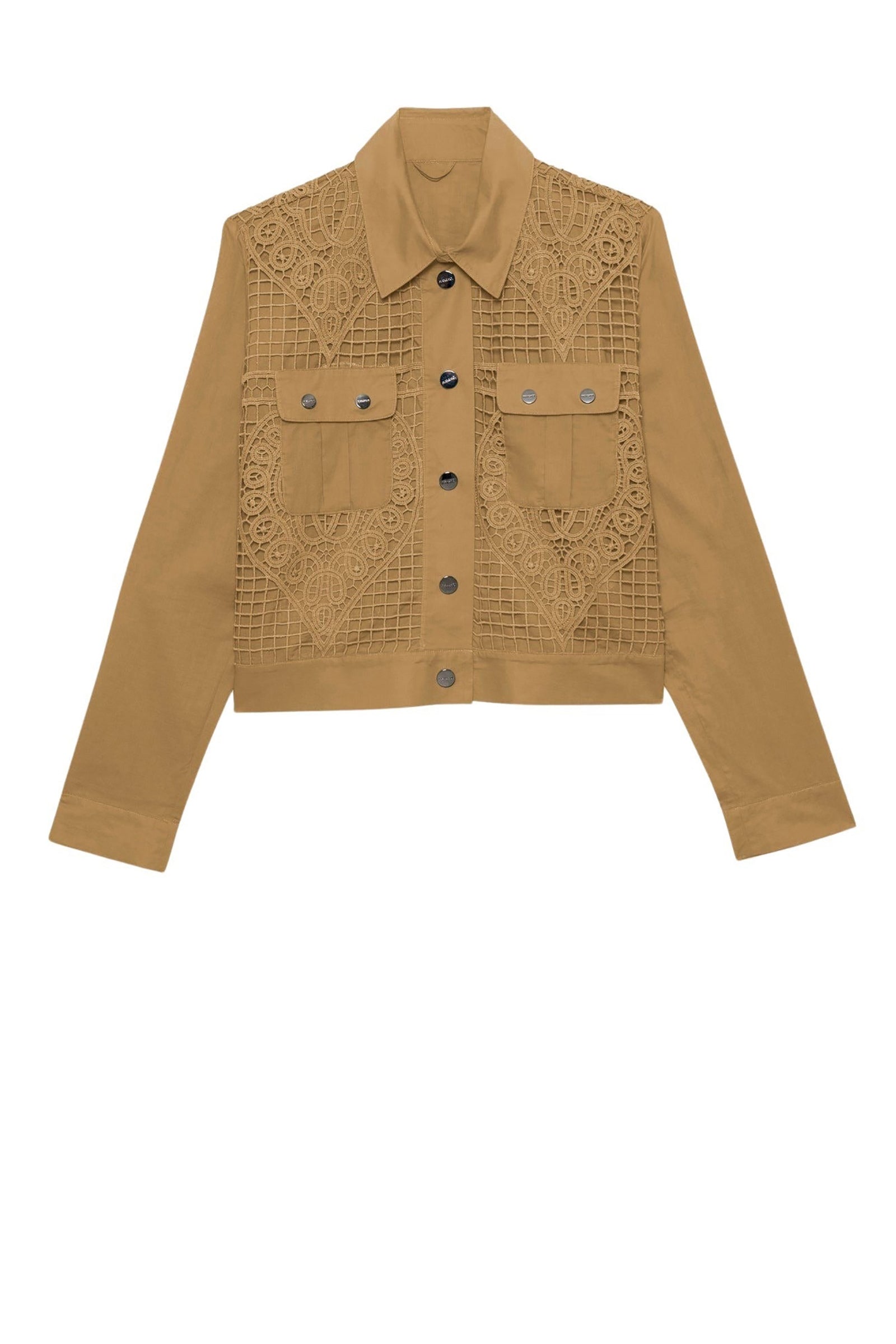 Virna short jacket, broderie anglaise - Dune