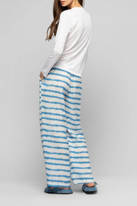 Pantalon Ballyne ample à imprimé tie-and-dye rayé - Tie & Dye rayé Cie