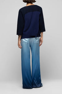 Gabella two-ply cashmere and wool cardigan - Navy