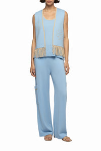 Gapril sleeveless cashmere and wool cardigan - Ciel