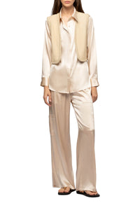 Gawa cardigan with braided detail - Beige