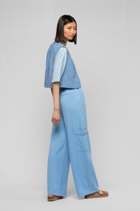 1 QTY NEW GILET SM DETAIL TRESSE