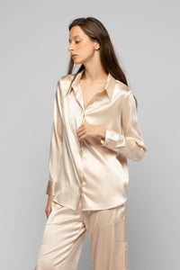 1 QTY NEW CHEMISE EN SOIE