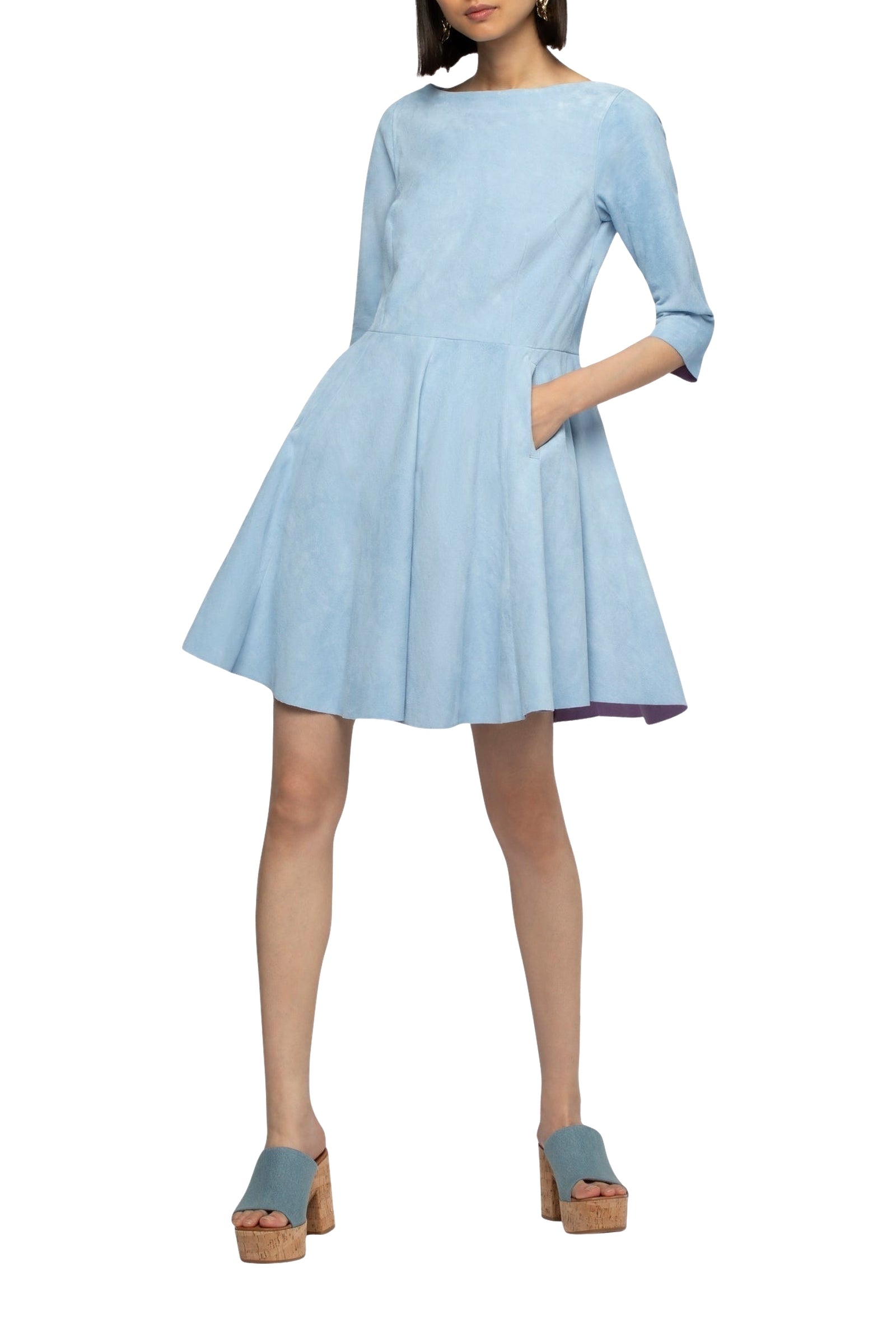 1 QTY NEW ROBE PATINEUSE MANCHES 3/4