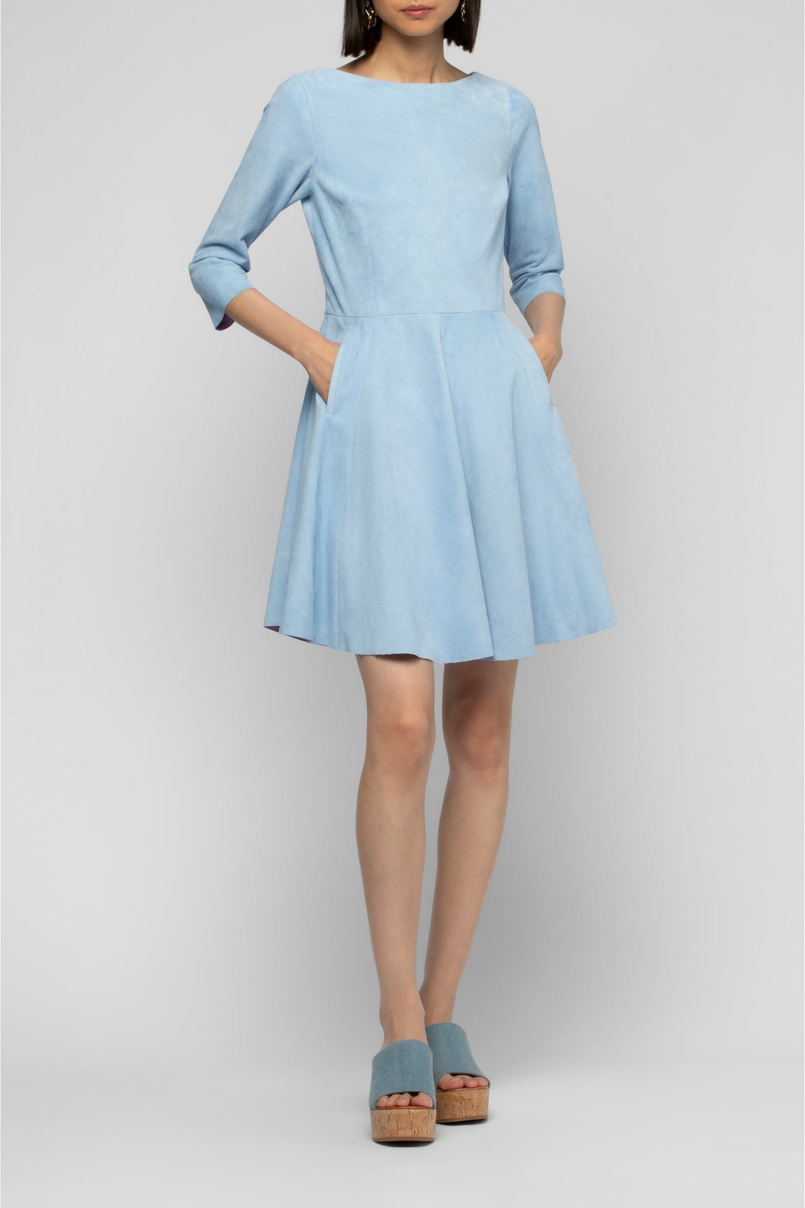 1 QTY NEW ROBE PATINEUSE MANCHES 3/4