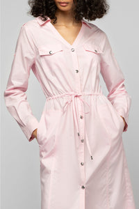 Saharan inspired Ramie shirt dress - Dragée