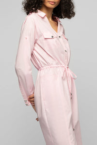 Saharan inspired Ramie shirt dress - Dragée