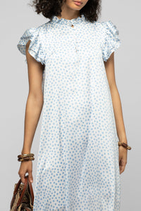 15 QTY NEW ROBE LONG À VOLANT